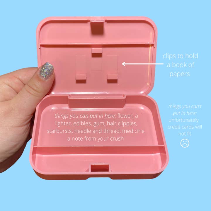 The Peach Fuzz - Wholesale Decorative Box - Let's Get Baked Stash Box