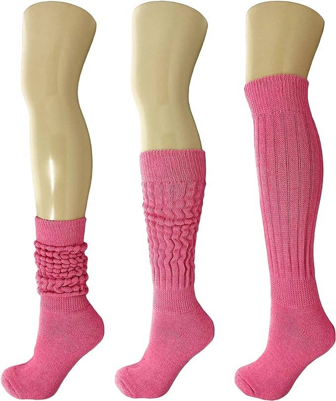 Mars Outlet Store LLC - Wholesale Socks - Women's - Cotton Slouch Boot Socks for Women Shoe Size 5 to 10 3 Pairs23