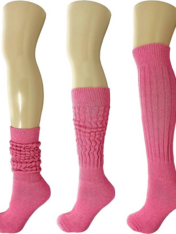 Mars Outlet Store LLC - Wholesale Socks - Women's - Cotton Slouch Boot Socks for Women Shoe Size 5 to 10 3 Pairs23