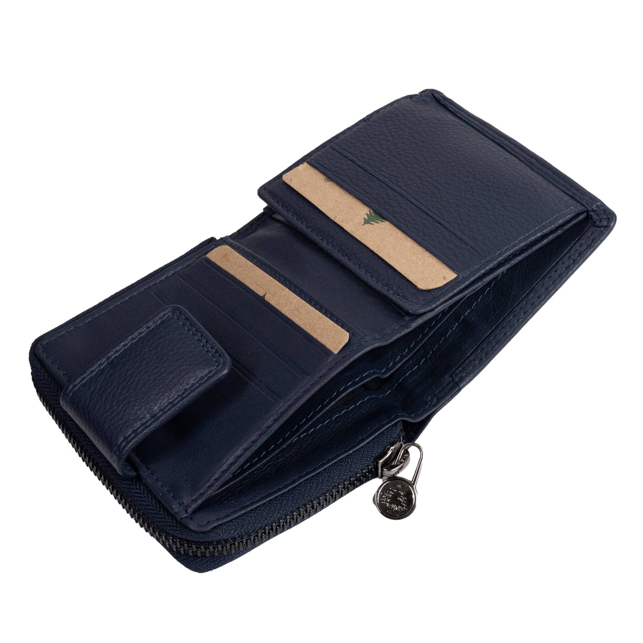 Greenwood - Wholesale Wallet - Unisex - Akiro women's small leather wallet with zip pocket14