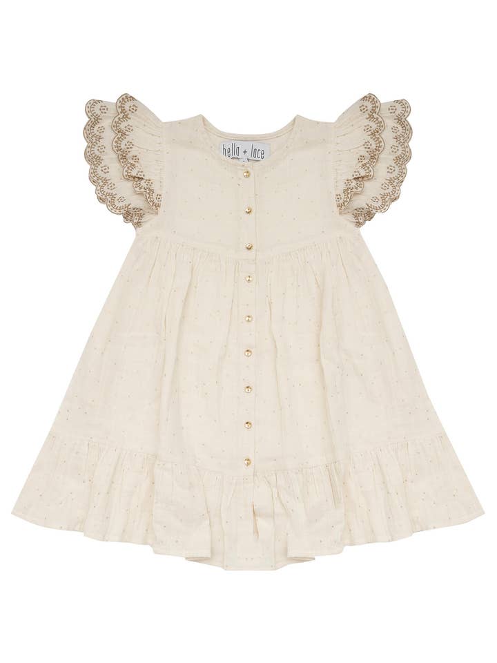 Robe de Noël à cloches de Noël - Noël blanche pour la vente par Pearson & Pearson