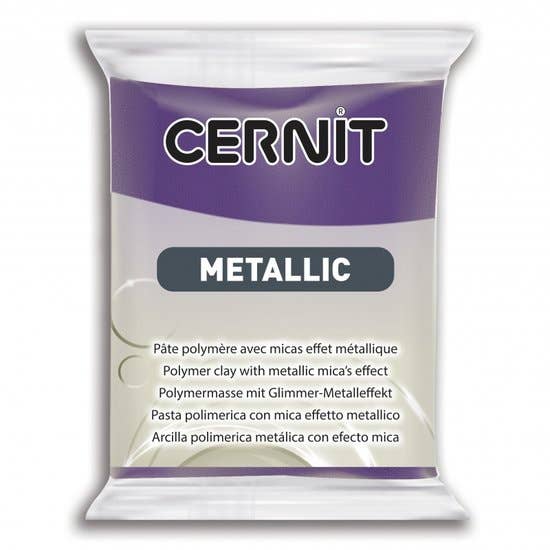 Cernit Metallic Argilla Polimerica Viola 56 g 900 per la vendita all'ingrosso da parte di Zwajomi Clay
