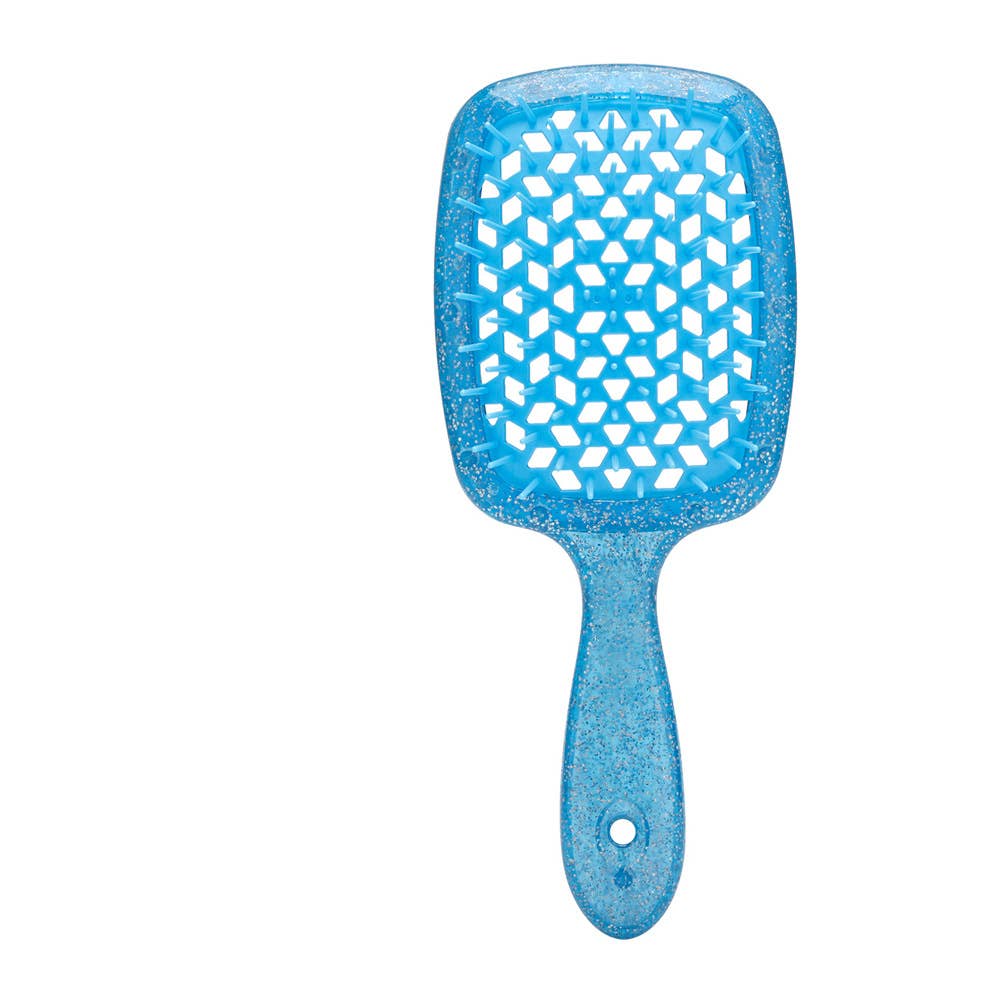 MEHIAZ - Wholesale Hair Brush/Comb - Glitter Vent Paddle Hair Brush – Detangling & Styling Brush6