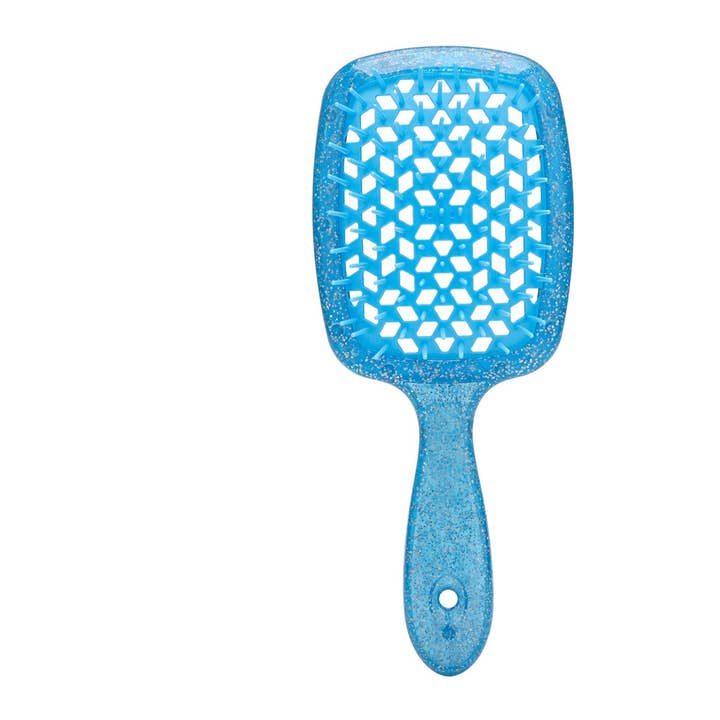 MEHIAZ - Wholesale Hair Brush/Comb - Glitter Vent Paddle Hair Brush – Detangling & Styling Brush6