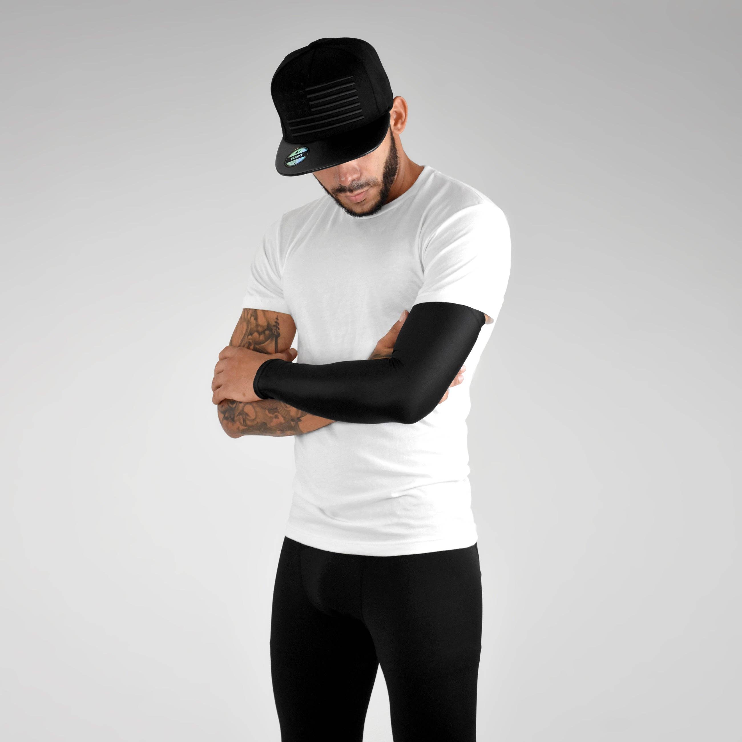 Sort Grundlæggende Sort Arm Sleeve for engroshandel på Faire6