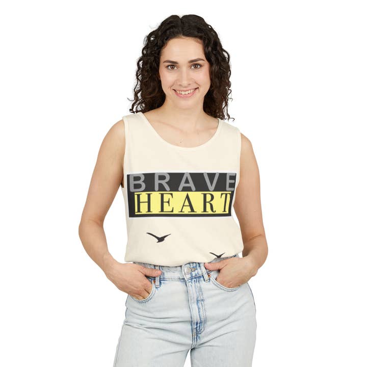 RC'nSONS - Wholesale Tank Top - Men's - Brave Heart Tank Top | Unisex Garment-Dyed Tee17