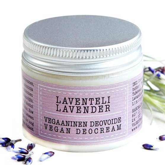 Lavender Vegan Deocream 50 ml for wholesale by Kaurilan Sauna