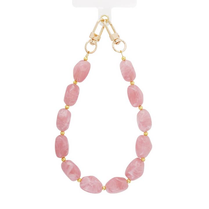 Telefonkabel - Schlüsselanhänger Steine für den Großhandel von Sansira Jewelry