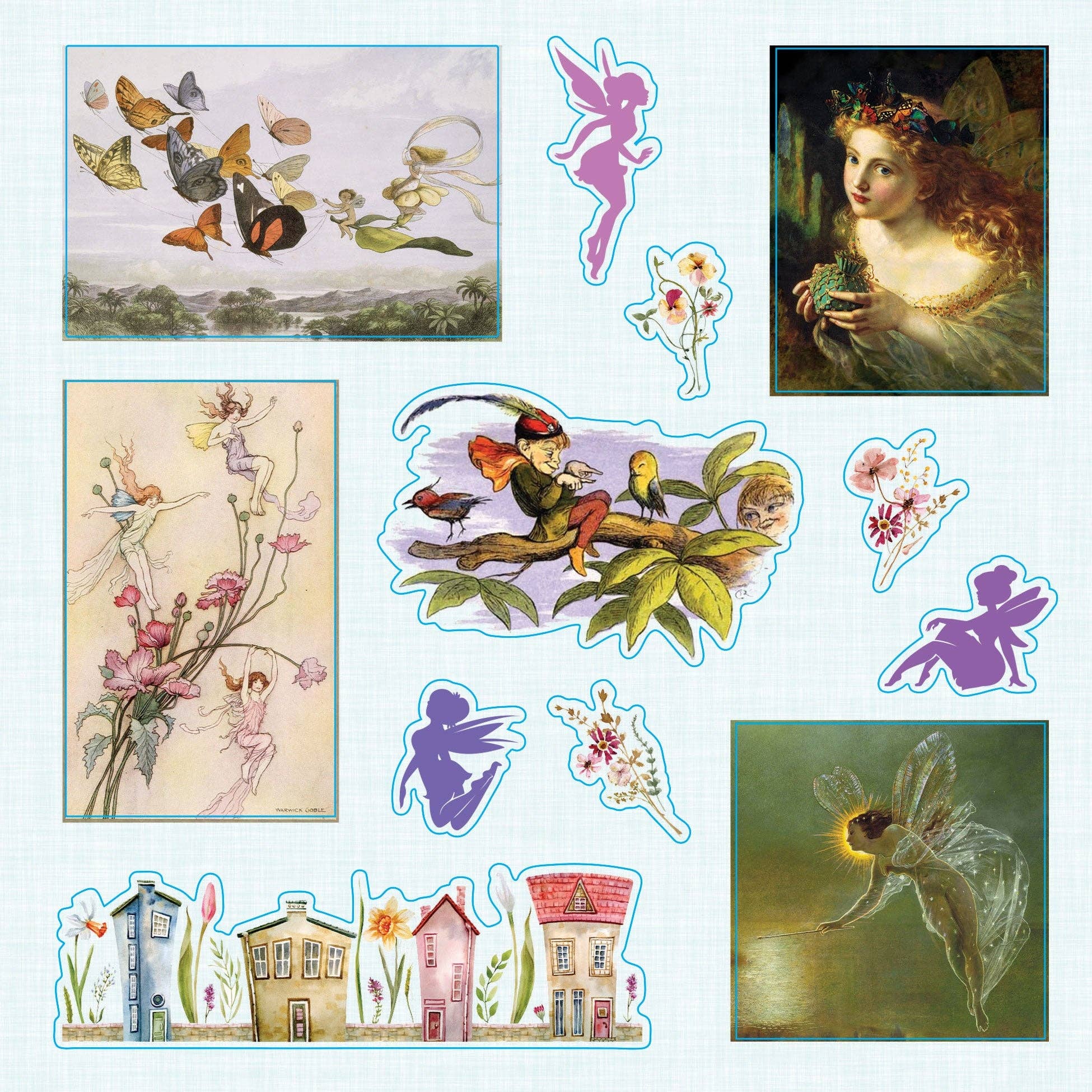 Peter Pauper Press - Wholesale Sticker - Faerie Kingdom Sticker Book6