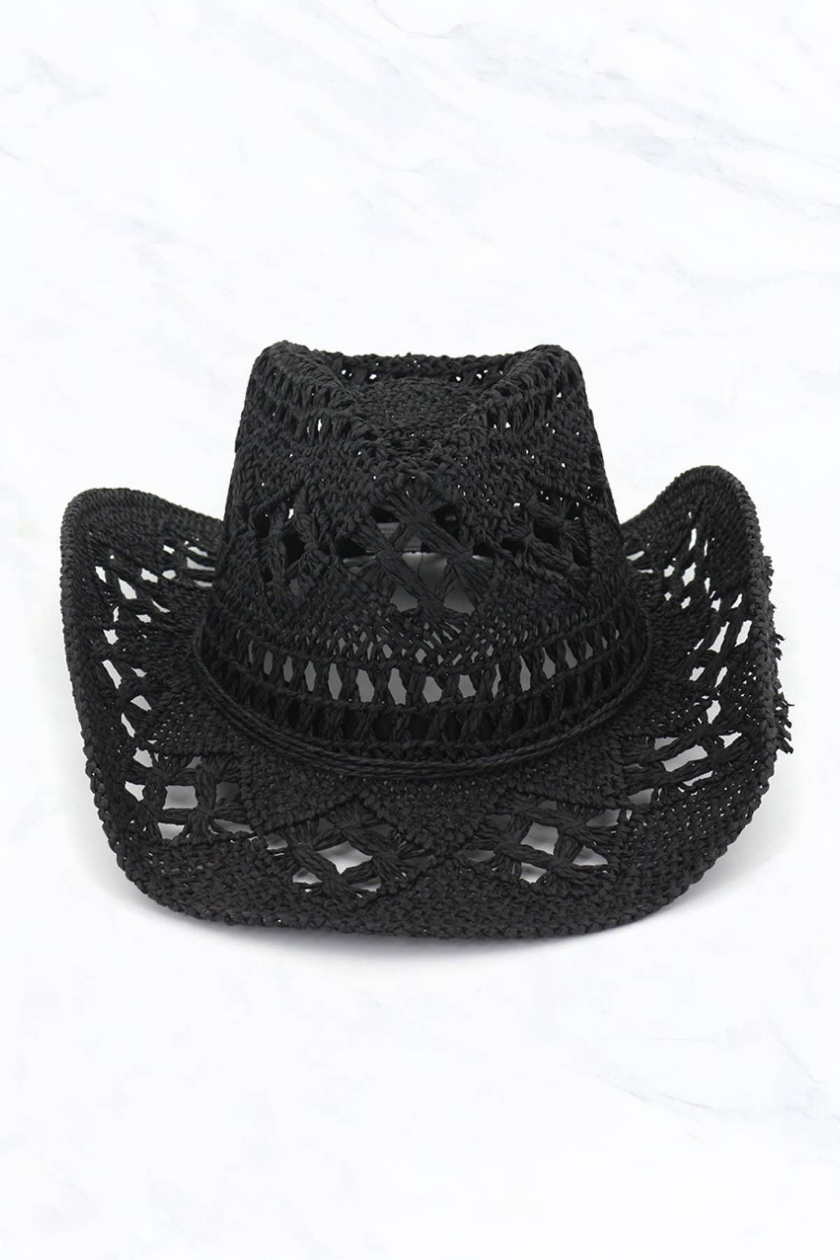 Suzie Q USA - Wholesale Straw Hat - Women's - Western Style Cowboy Handmade Woven Straw Hat1