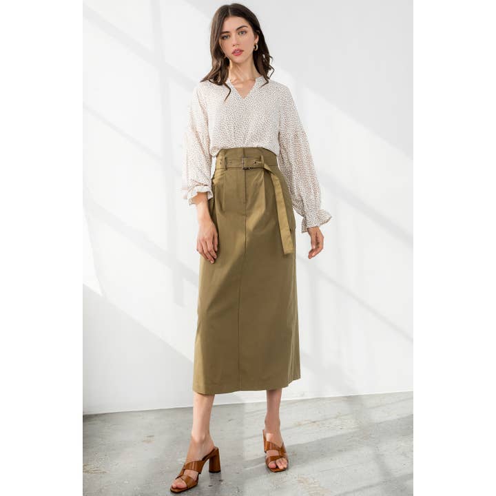 THML – Engroshandel Skjorte - Dame – Langærmet bluse med print2