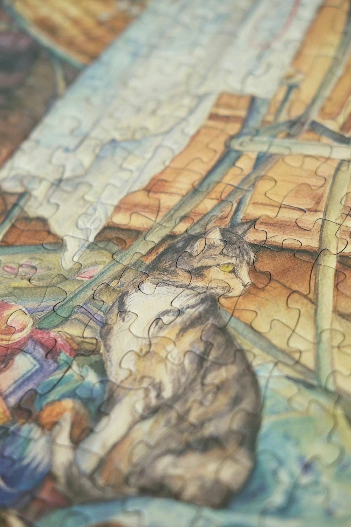 The Puzzle Theory - Wholesale Puzzle - Adult - Kim Jacobs French Doors - 896 Piece Puzzle6