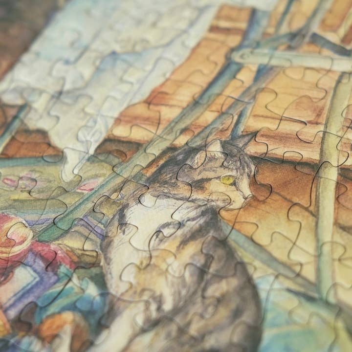 The Puzzle Theory - Wholesale Puzzle - Adult - Kim Jacobs French Doors - 896 Piece Puzzle6