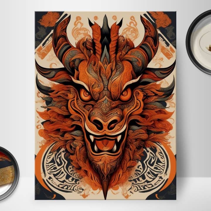 Femer - Wholesale Sign - Dragon Rune 20x30cm wooden sign1