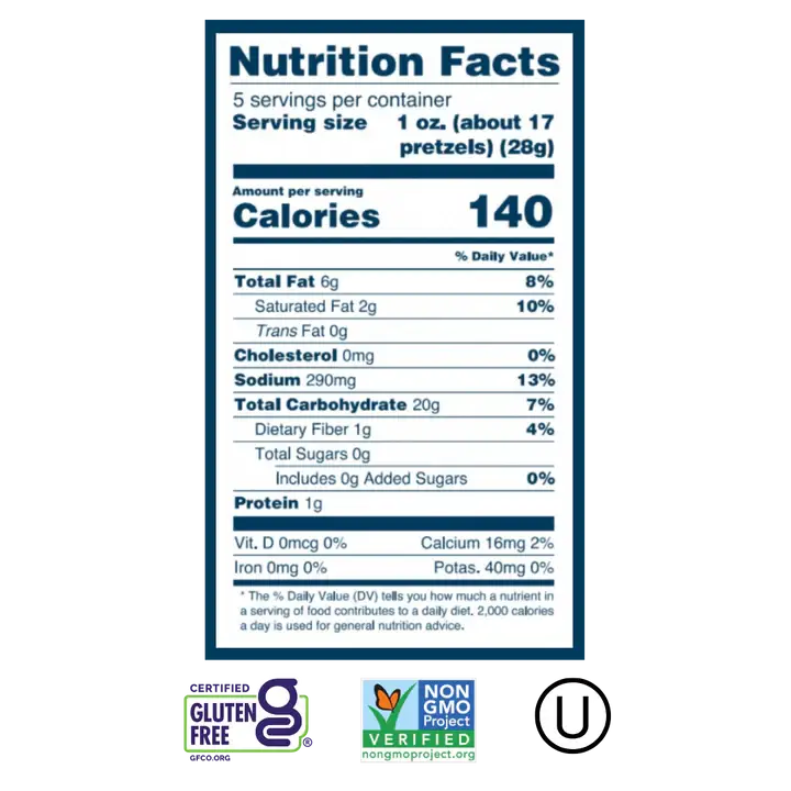 Savor by Suzie - Wholesale Pretzels - Grain Free Pretzels Mini Bags Variety Pack 36ct6