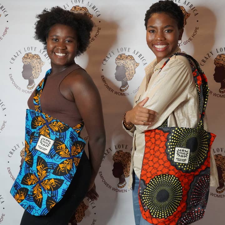 Crazy Love Africa - Wholesale Tote Bag - Women's - Akiiki Bags0