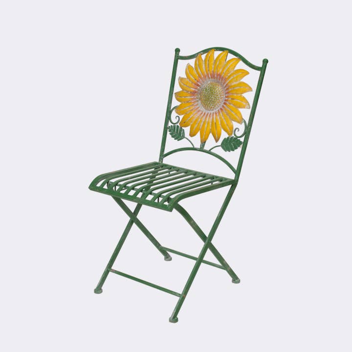 The Gerson Companies - Wholesale Chair - 35"H Metal Sunflower Chair