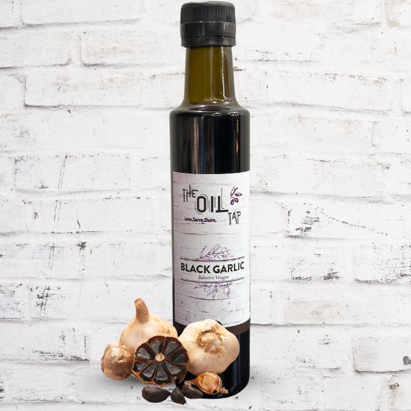 Black Garlic Balsamic Vinegar 250ml for wholesale by The Oil Tap