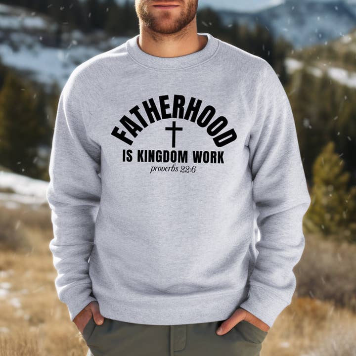 La paternità è un lavoro del Regno NERO DTF Trasferimento termico per la vendita all'ingrosso da parte di Trendy Transfers