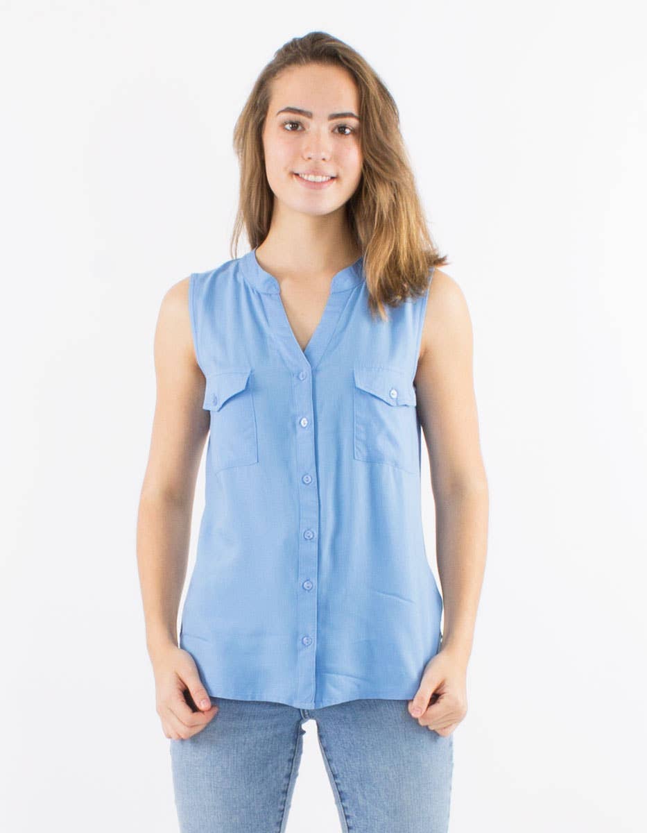 Coline - Wholesale Button Down Shirt - Women's - Blouse — woman-CH173174