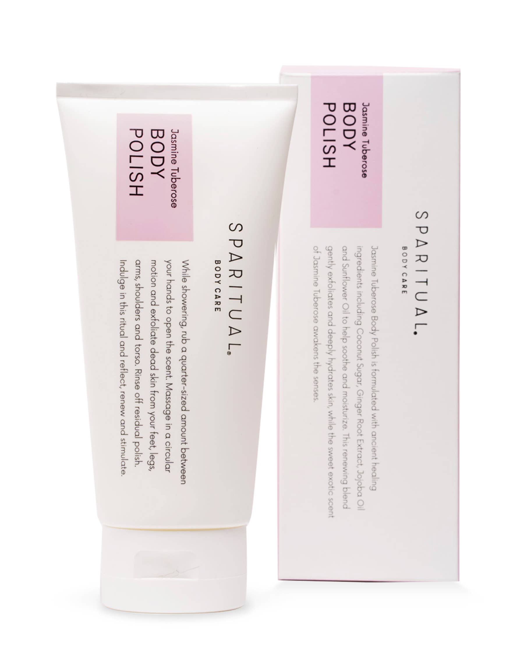 SPARITUAL - Wholesale Body Scrub/Exfoliant - Jasmine Tuberose Body Polish 6oz