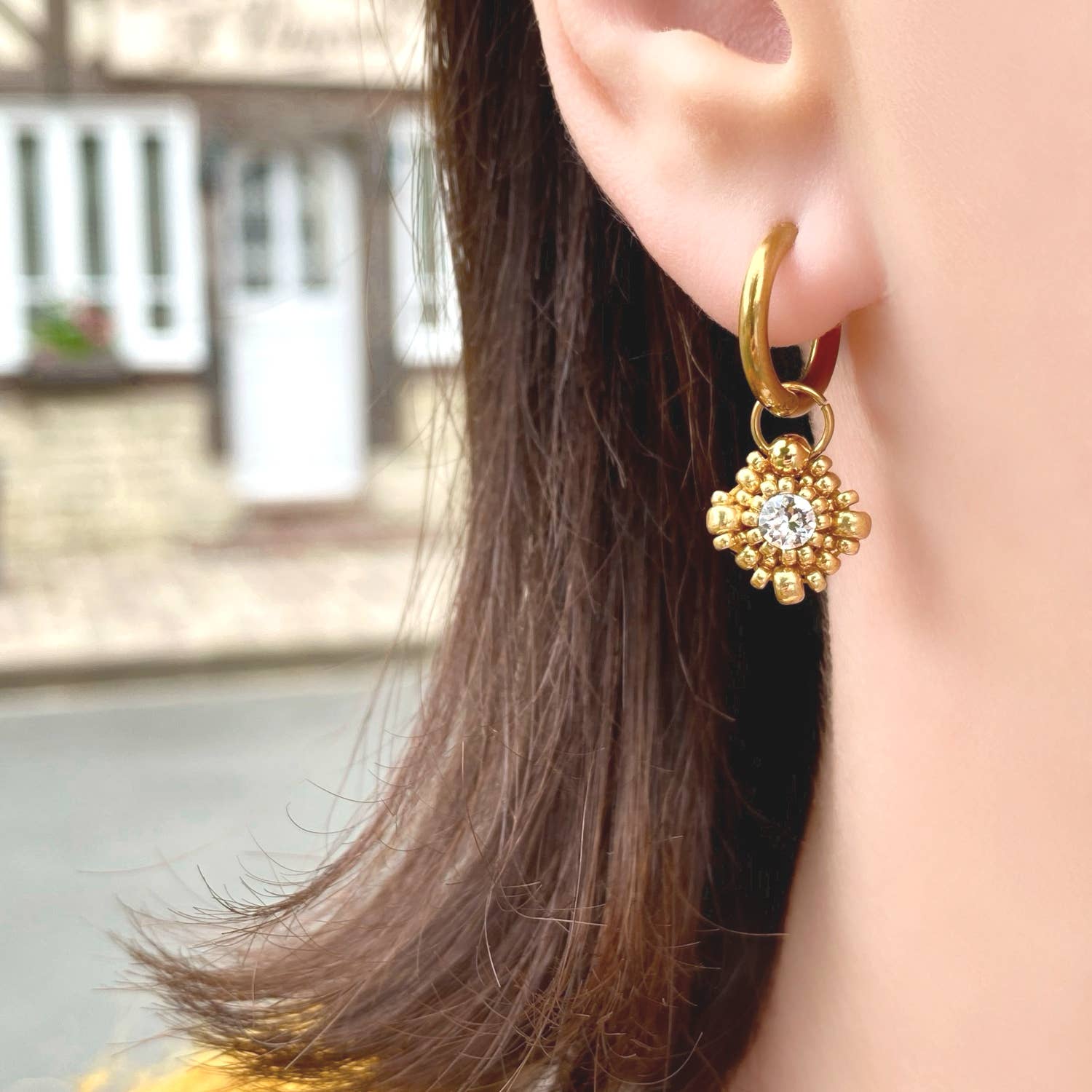 amhé – Engroshandel Hængeøreringe og creoløreringe – Beryl øreringe2