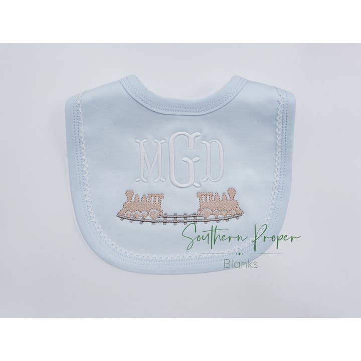 Southern Proper Blanks – wholesale Bib – Baby – Bib - Picot Trim6