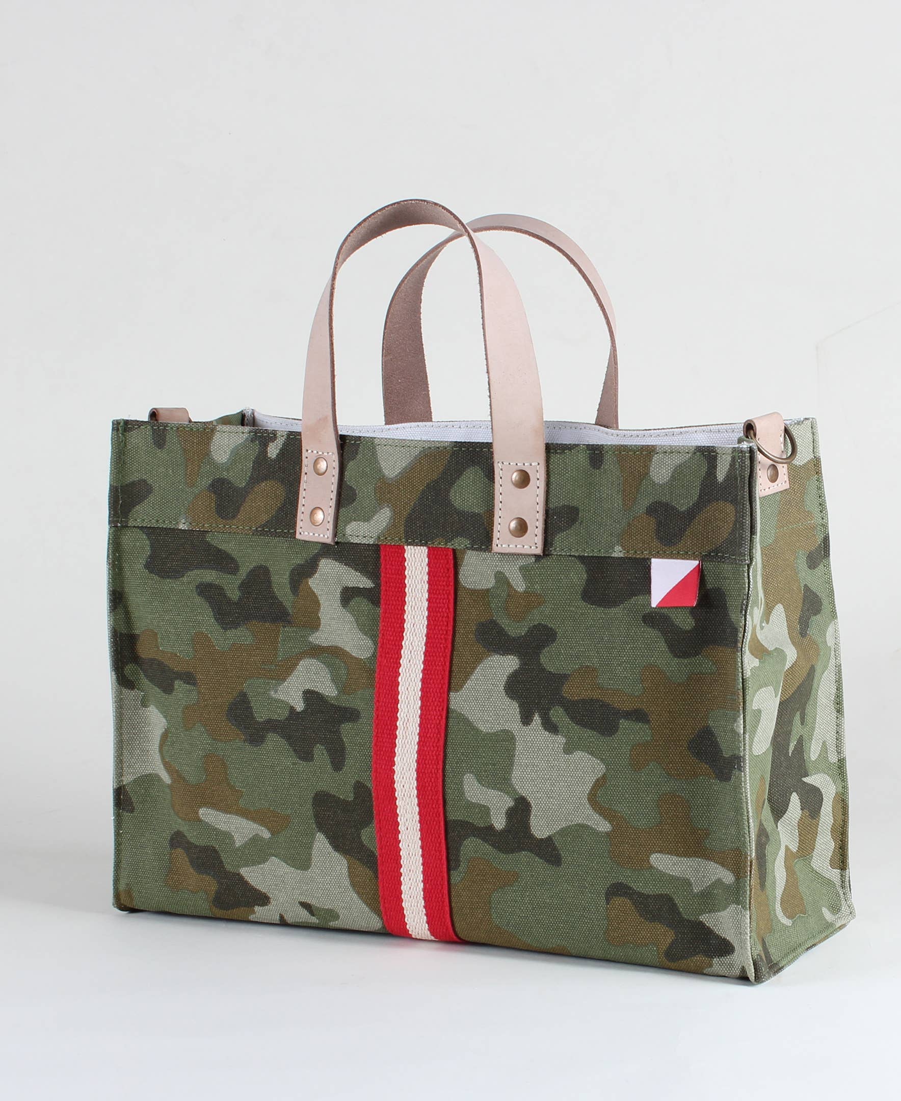 ShoreBags - Wholesale Tote Bag - Women's - Mini Canvas Box Tote (Camo Venture)3