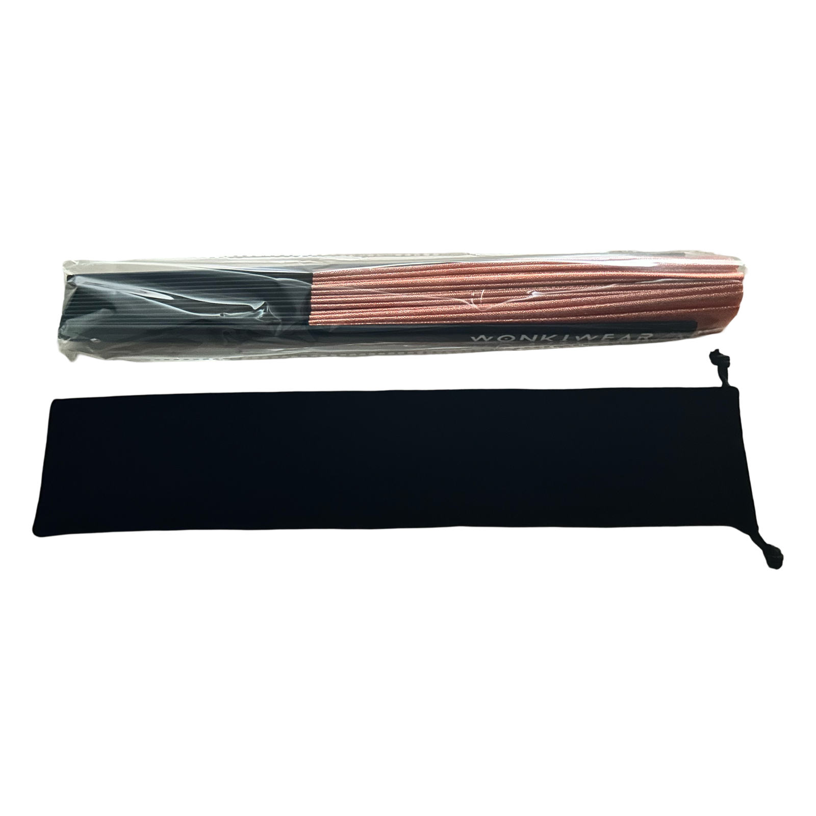 Wonkiwear Ltd – wholesale Handheld folding fan – XL Festival Fan - Holographic, Blue6