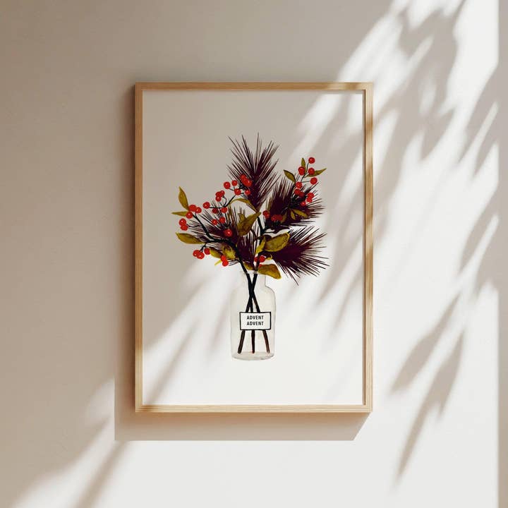 Impression d'art - Advent Advent pour la vente par Leo La Douce GmbH