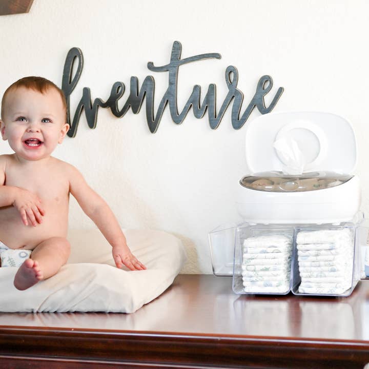 Prince Lionheart - Venta al por mayor Organizador de pañales- Bebés - Dresser Top Diaper Depot™2