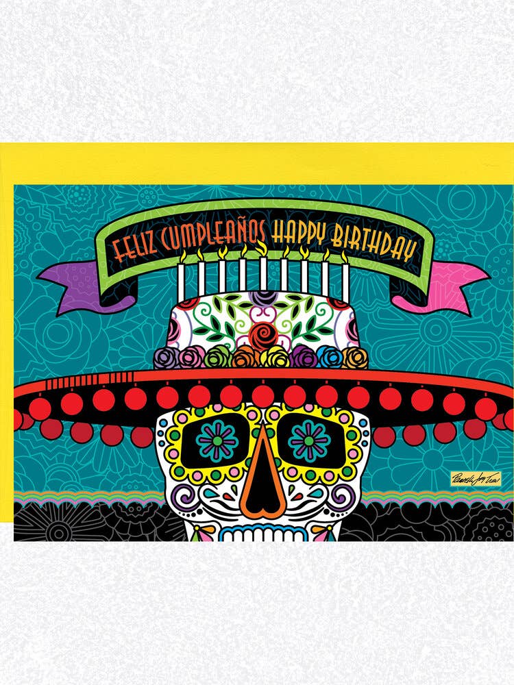 The Art of Pamela Joy Trow – Engroshandel Fødselsdagskort – Mariachi Fødselsdag Lykønskningskort2