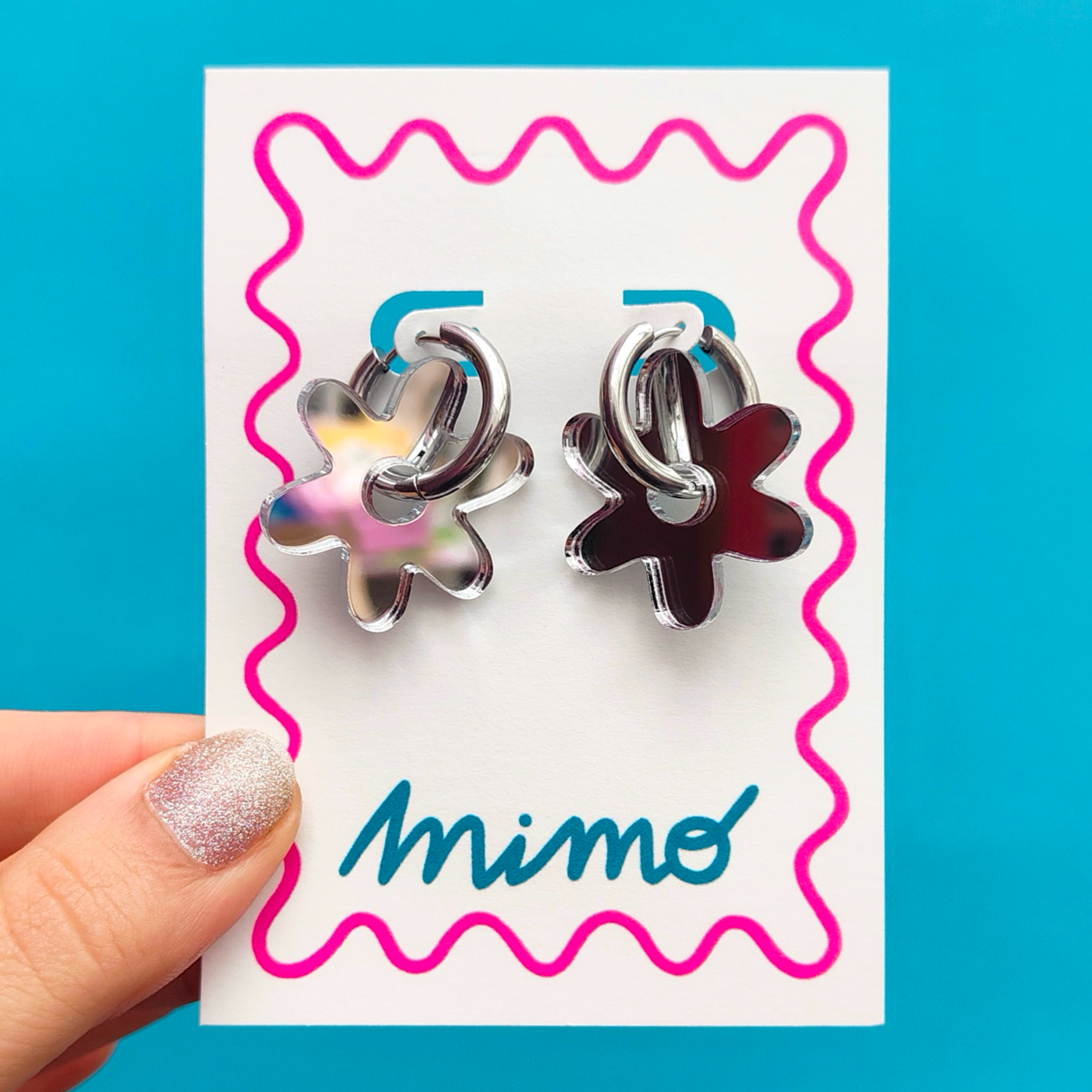 Mimo – wholesale Hoop earrings – Wholesale Flower Hoop Earrings17