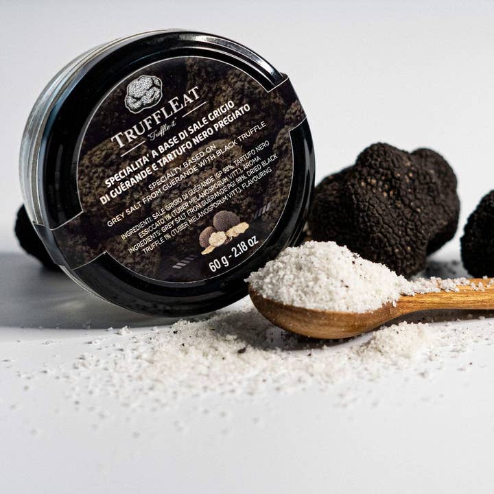 Sel gris de Guérande et truffe noire pour la vente par Truffleat srl