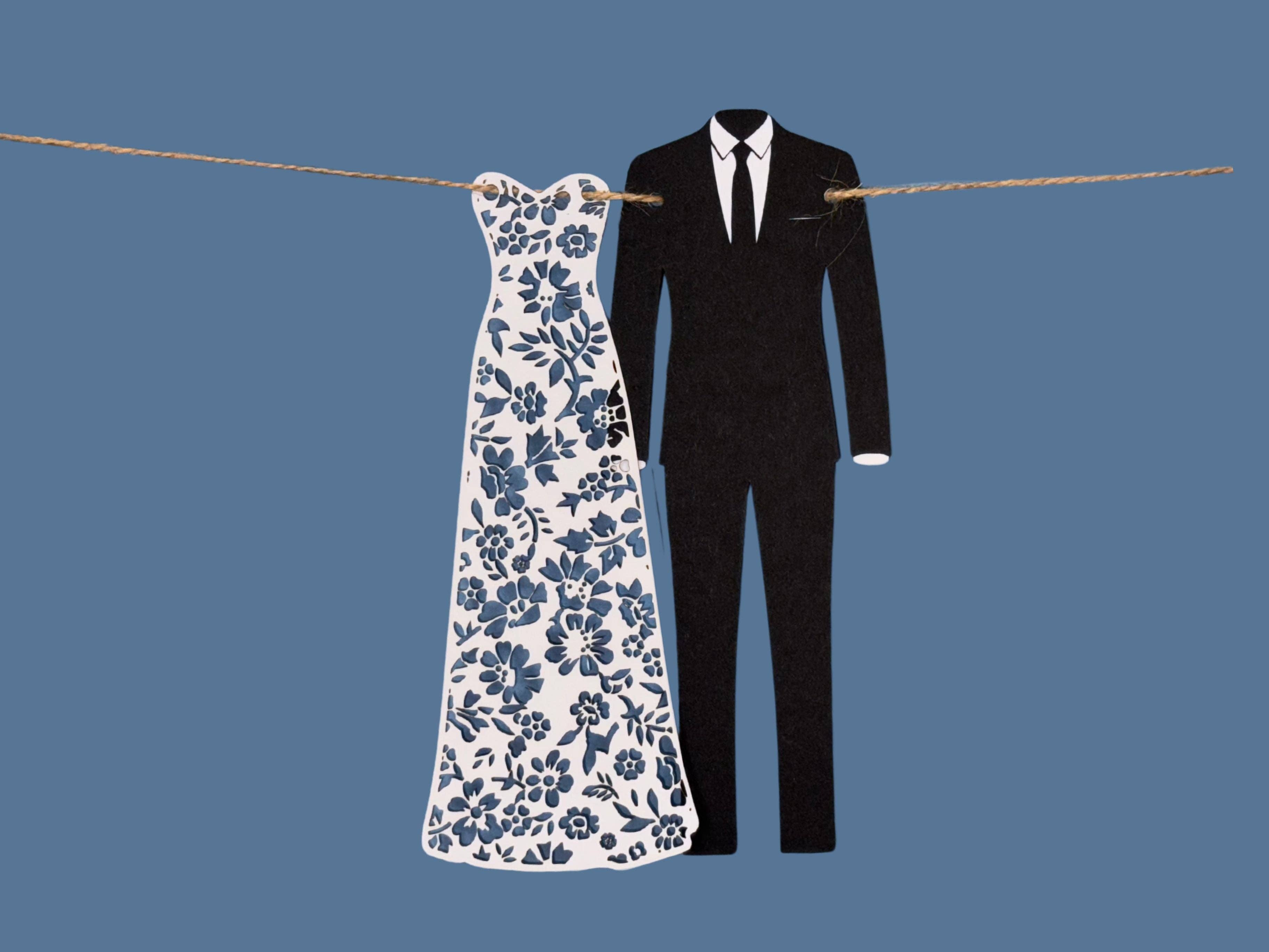 The Creative Garland Company - Wholesale Bunting/Garland - The Wedding Garland - Bride and Groom4