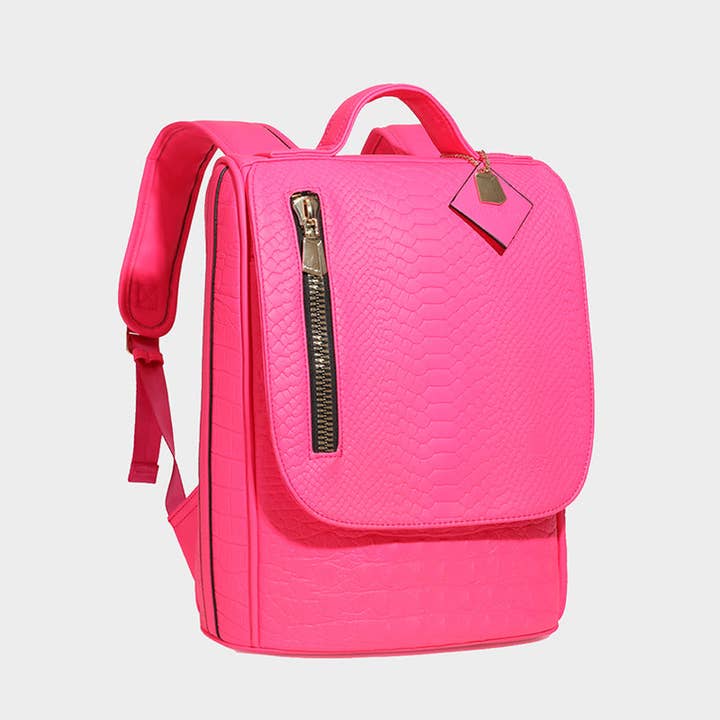 Tote&Carry - Wholesale Backpack - Kids - Apollo 2 Kids Backpack in Neon Pink