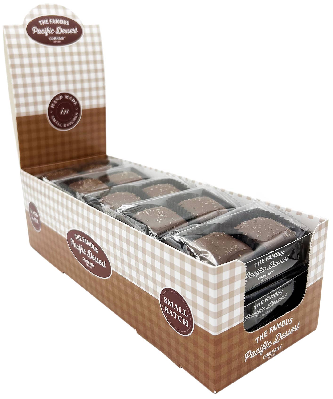 World Wide Gourmet Foods, Inc. - Wholesale Chocolate Covered Sweets - 2-Piece Milk Chocolate Salted Caramels2