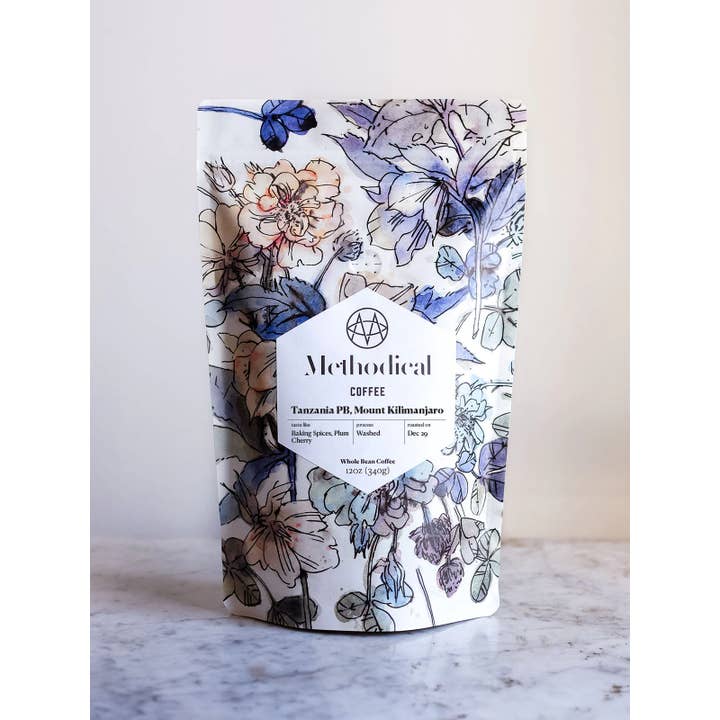 Methodical Coffee & Tea - Wholesale Coffee Beans - Tanzania PB, Mount Kilimanjaro