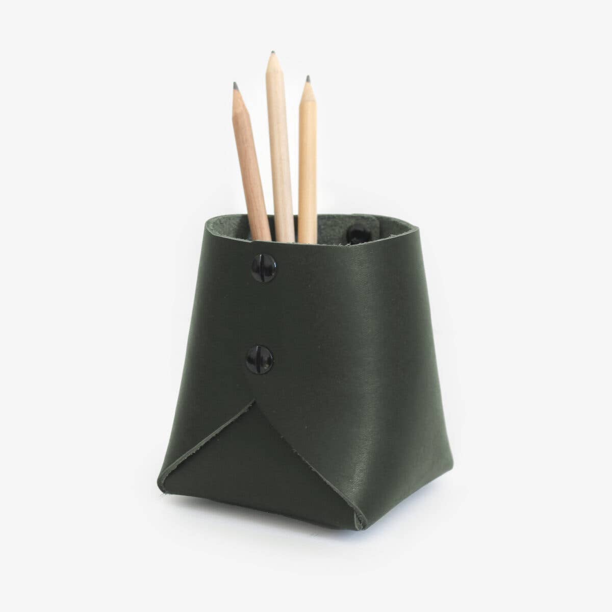 Corban & Blair - Wholesale Pen & pencil holder - Artisan Leather Pen Pod7