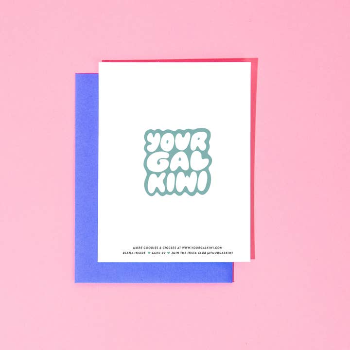 Your Gal Kiwi - Wholesale Christmas Card - Christmas is for Carbs Greeting Card - LAST CHANCE DISCONTINUED 1