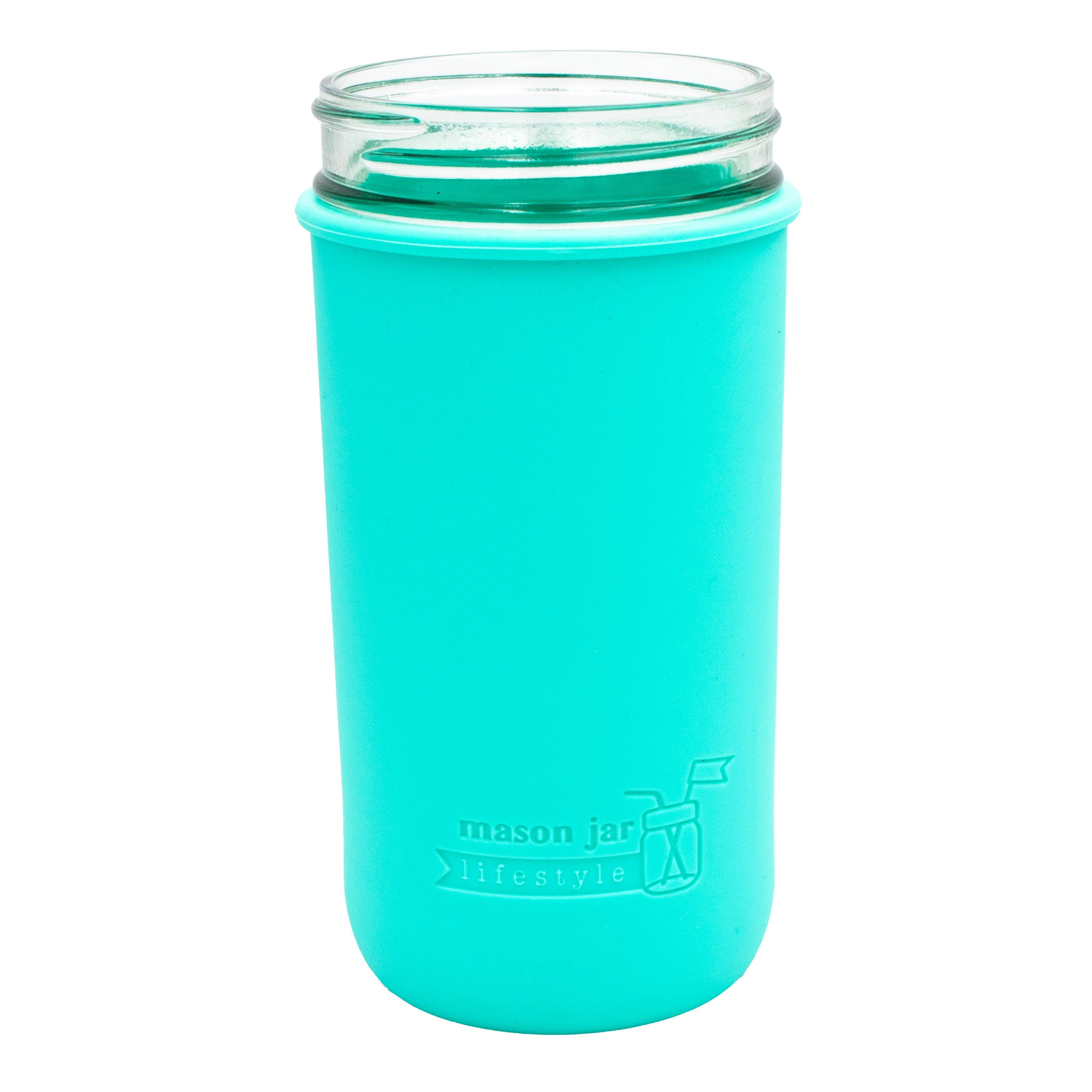 Mason Jar Lifestyle - Wholesale Drink Huggers & Koozies - Silicone Sleeve for Pint & a Half 24oz Ball Mason Jars22