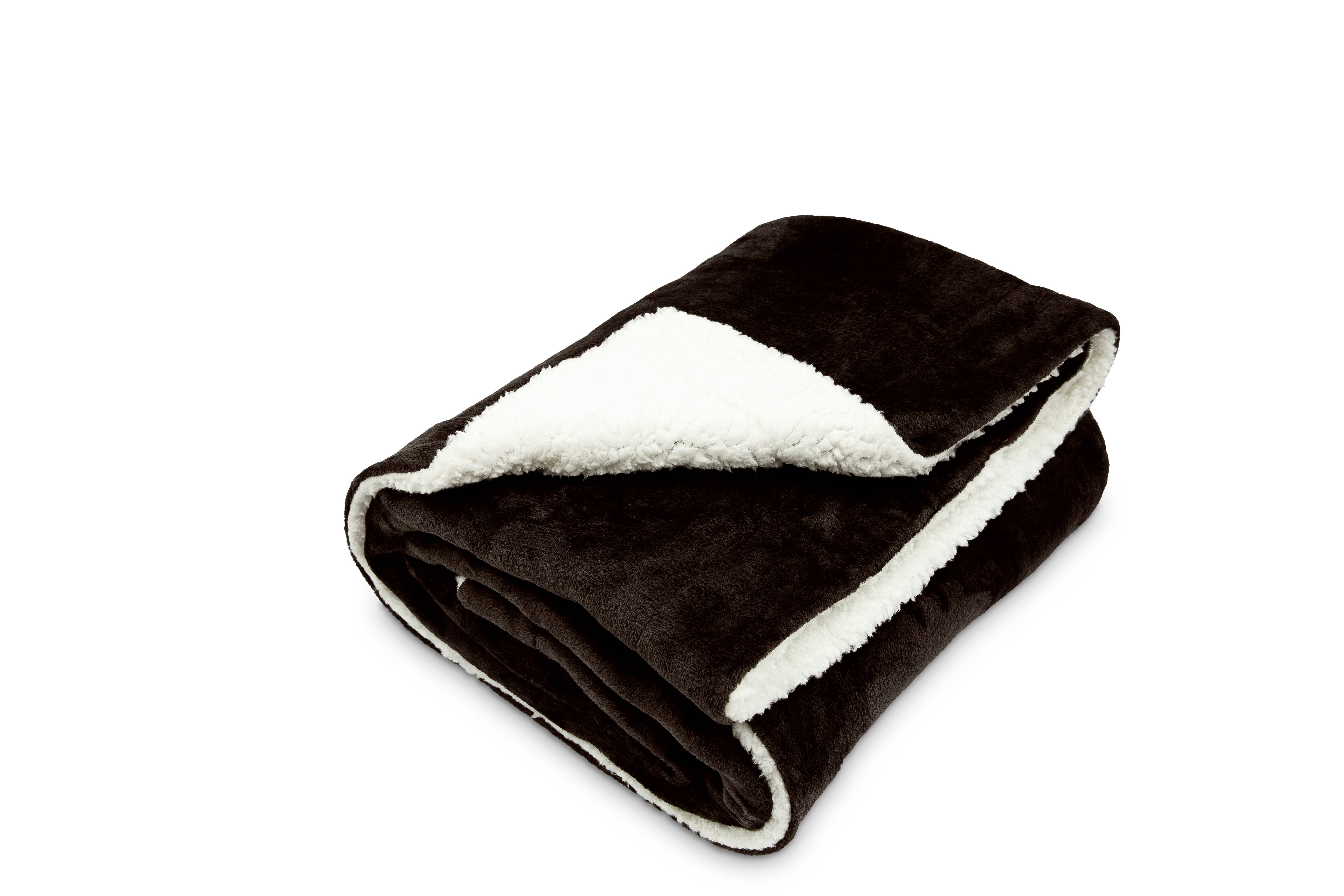 Weddingstar Inc. - Vendita all'ingrosso Plaid - Coperta Sherpa morbida e peluche ultra confortevole1