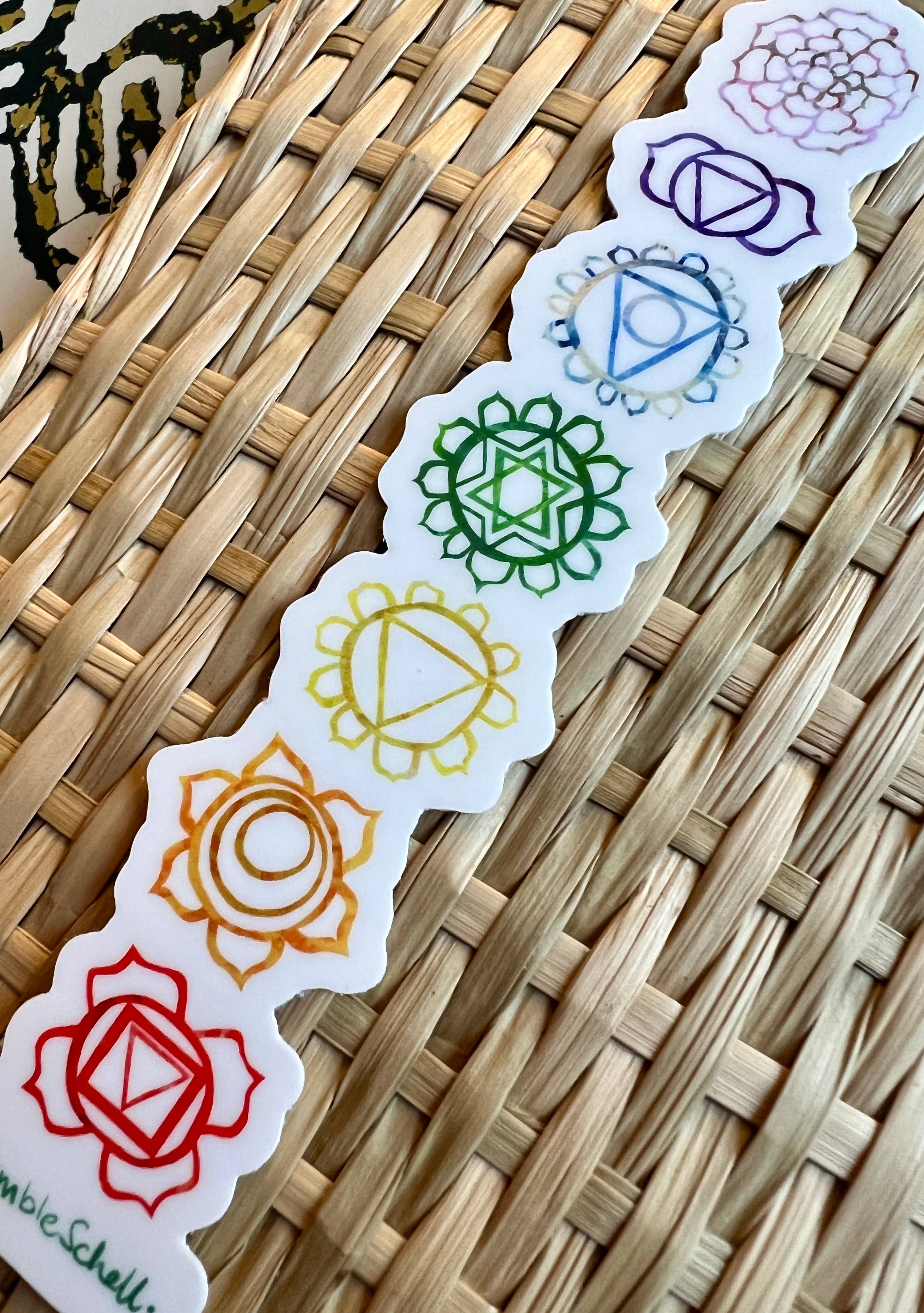 Bramble Schell Studio - Wholesale Sticker - Chakras Sticker4