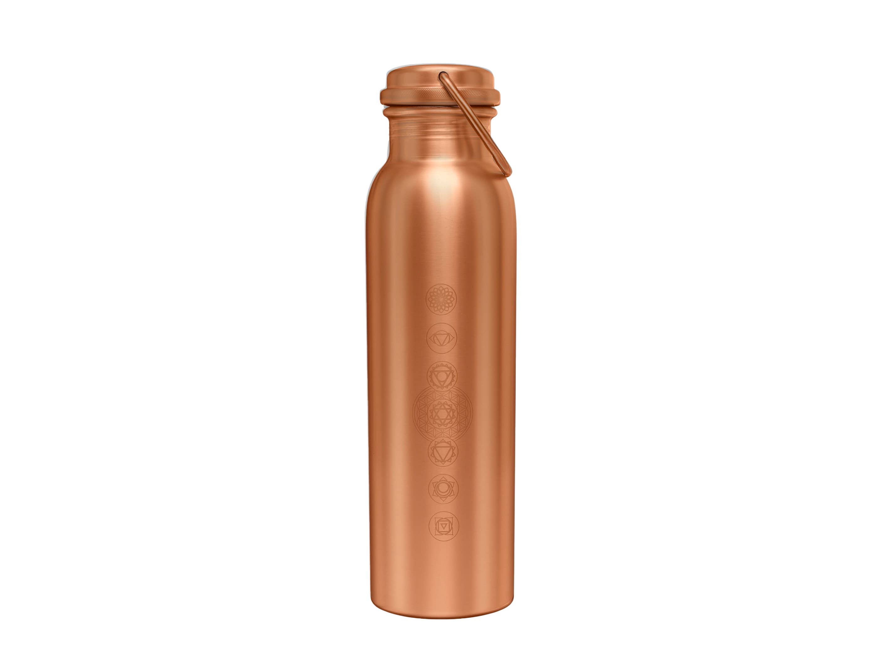 Shakti Warrior - Wholesale Water Bottle - Chakra Copper Water Bottle7