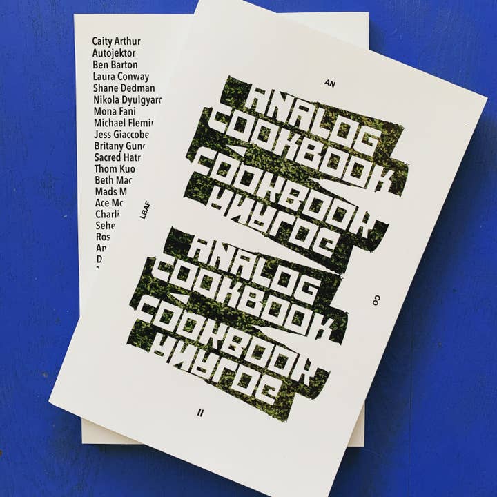 Analog Cookbook Issue 2 for wholesale by Analog Cookbook