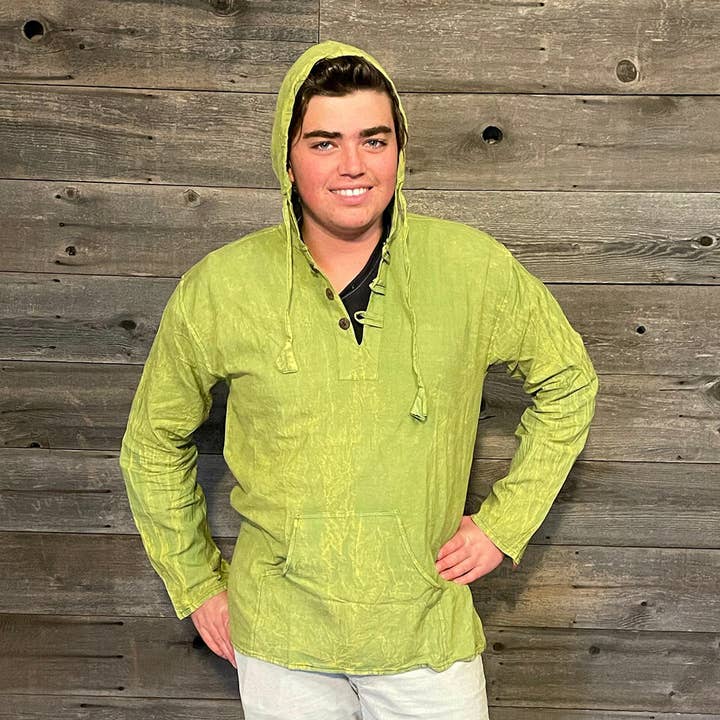 Grateful Dead katoenen hemd in steengewassen katoen met tie-dye burst voor wholesale door Jayli Clothing