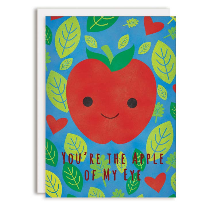 Apple Od My Eye - Tarjeta de amor para venta al por mayor de Rosy Designs