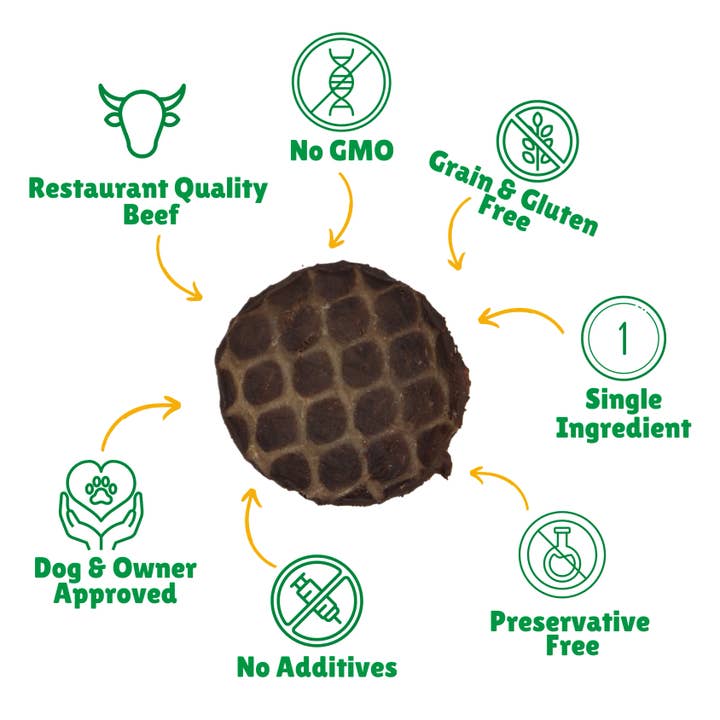 Lucky Premium Treats - Wholesale Pet Treats - Dog - LUCKY CHIPS BEEF DOG TREAT3