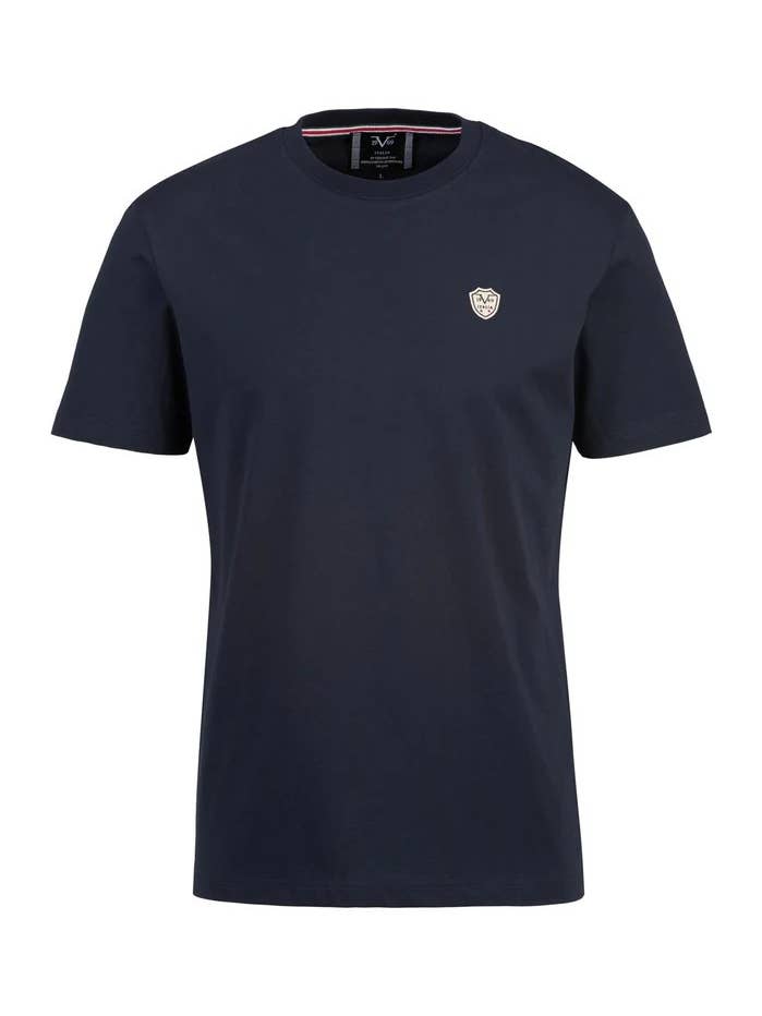 Versace 19.69 Abbigliamento Sportivo SRL - Wholesale T-Shirt - Men's - RAFAEL Round Neck T-shirt- NAVY0