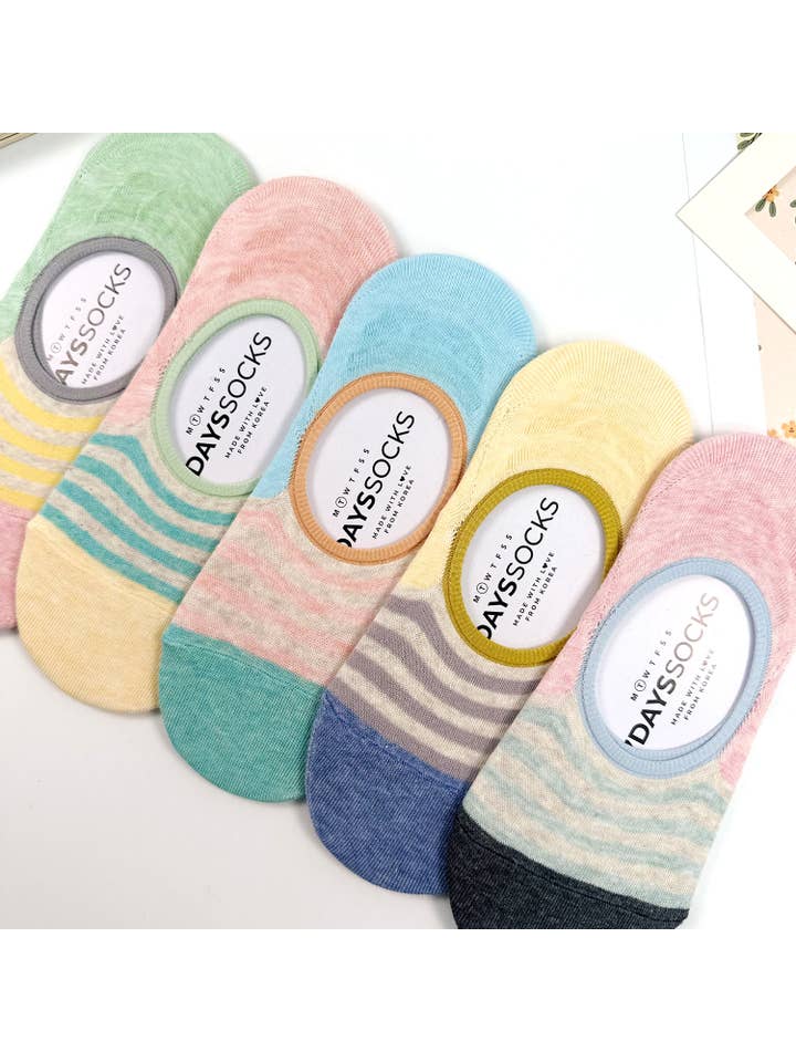 7DAYSSOCKS - Wholesale Socks - Women's - Women's No Show Candy Socks5